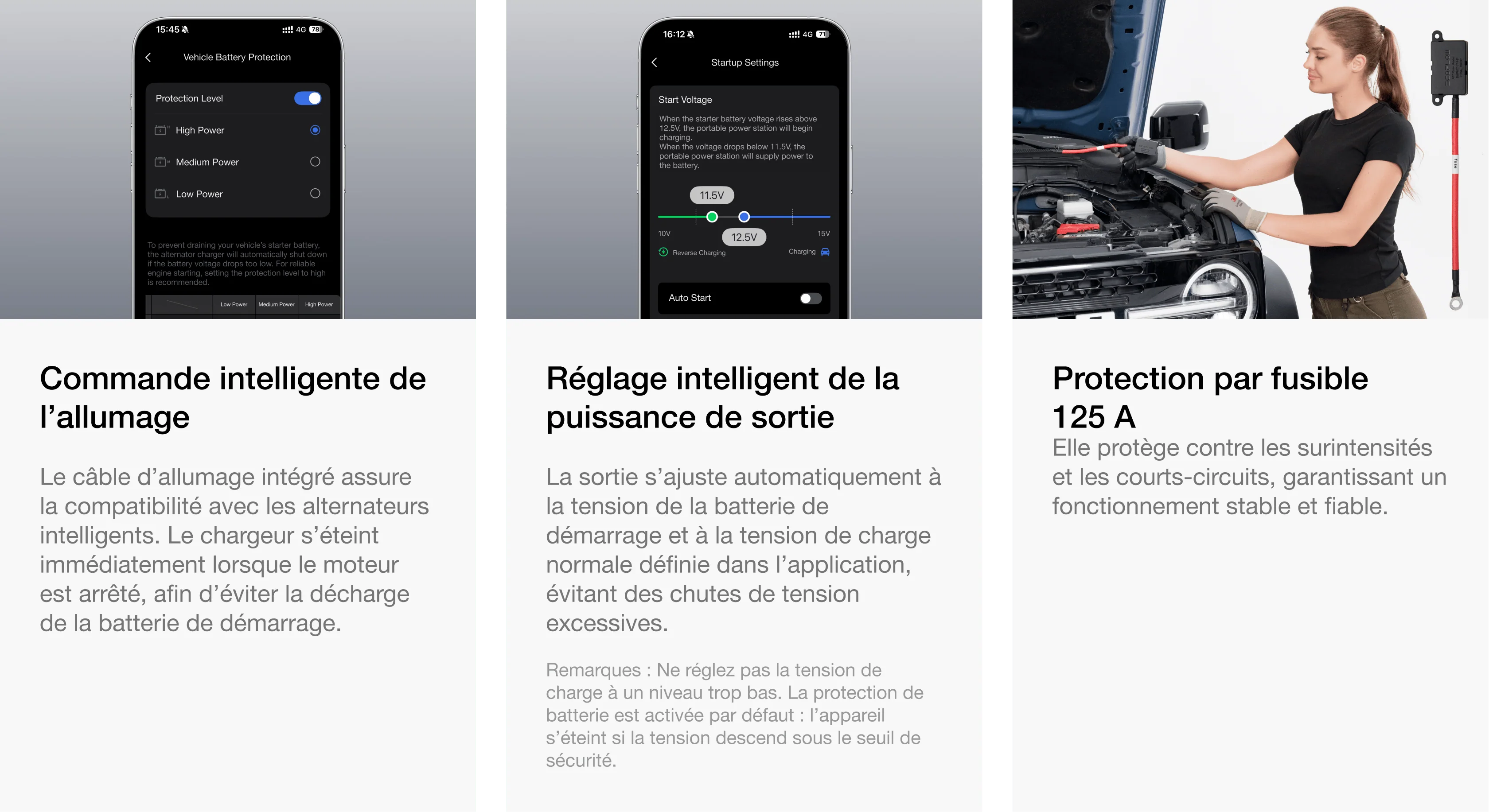 Compatible avec toutes les stations électriques EcoFlow et la plupart des stations électriques tierces